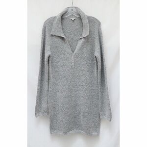 NWOT Guess Sweater Dress gray L Large cozy winter soft new stretch minKnit dress